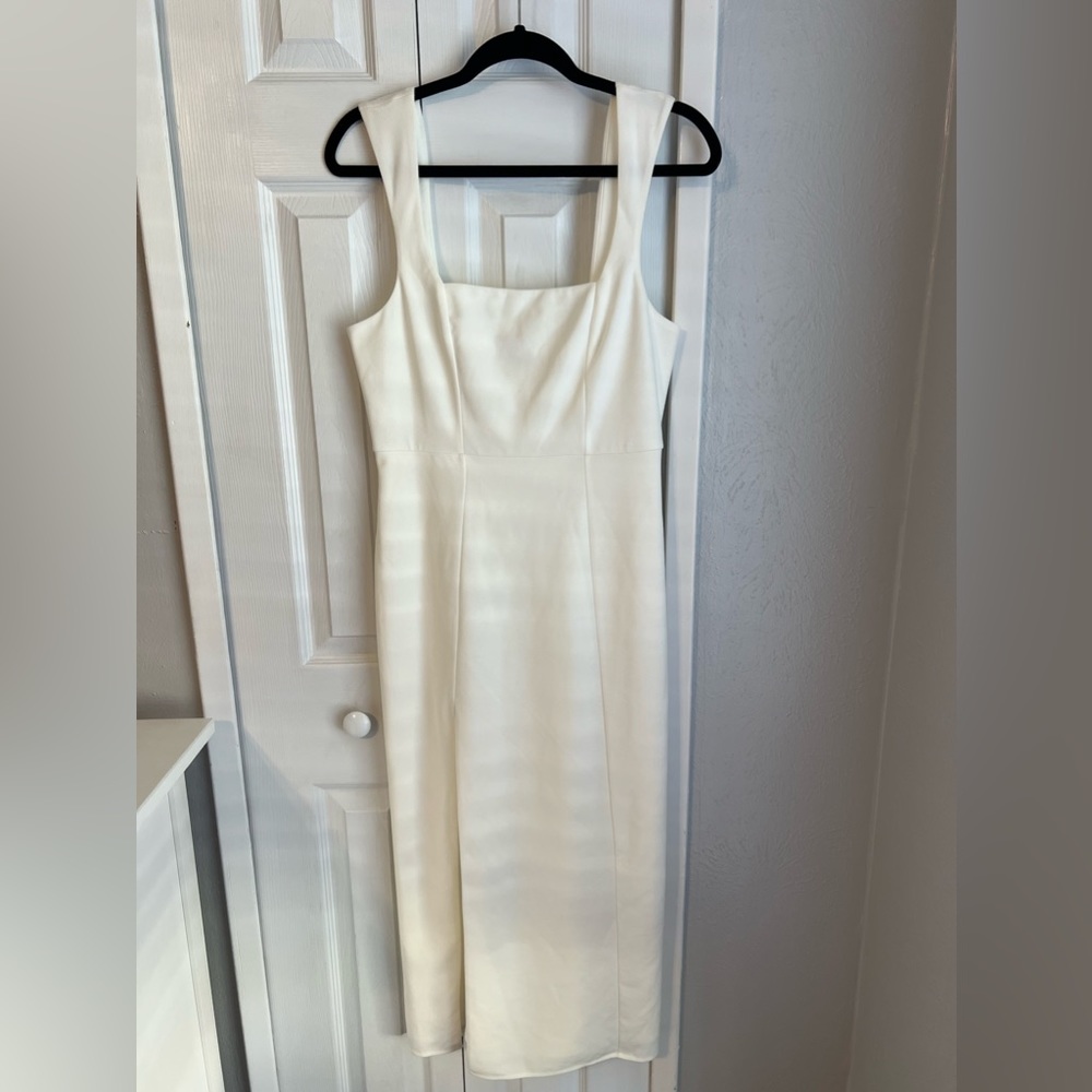 Show Me Your MuMu Cream Midi Dress